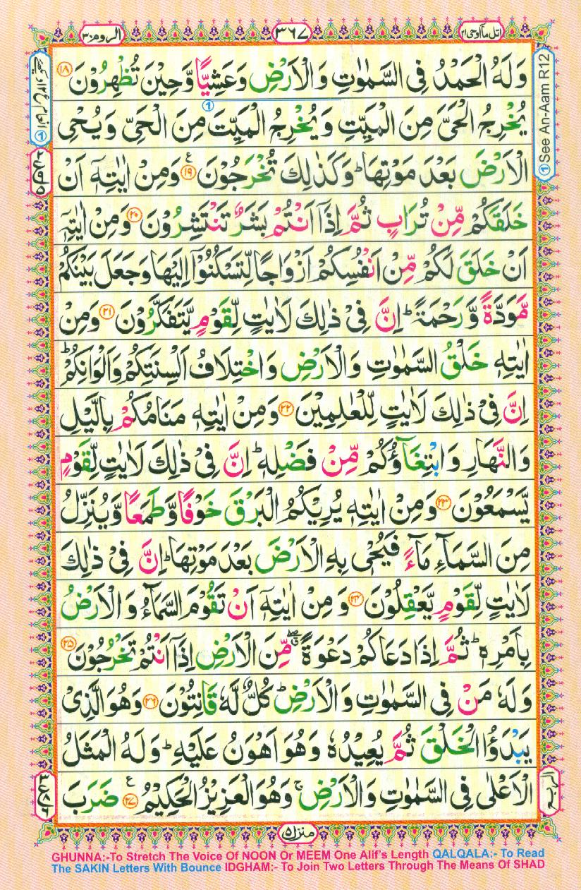 Read Al-Quran, Part / Chapter / Siparah 21 Page 367