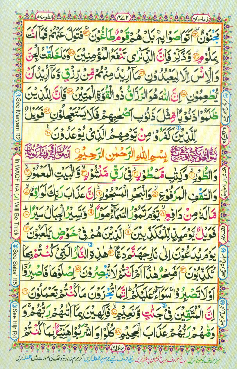 Read Al-Quran, Part / Chapter / Siparah 27 Page 472