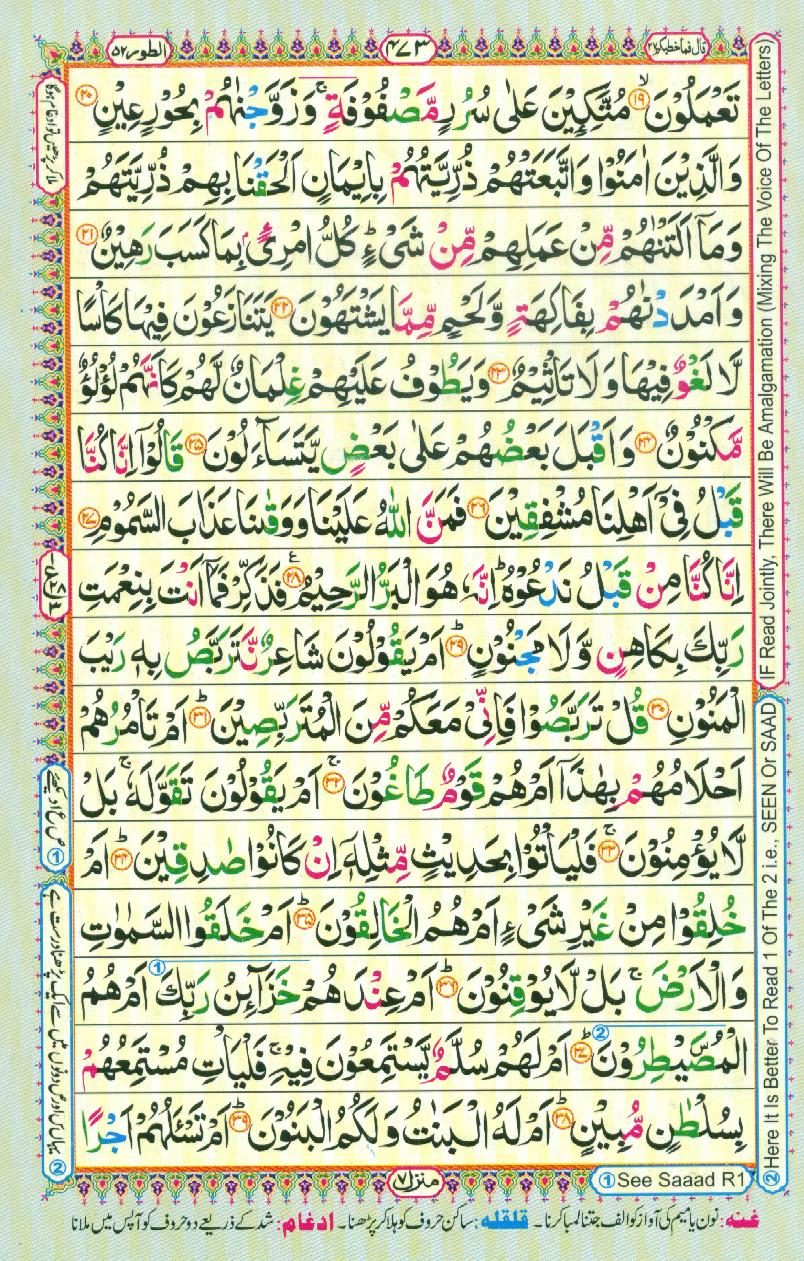 Read Al-Quran, Part / Chapter / Siparah 27 Page 473