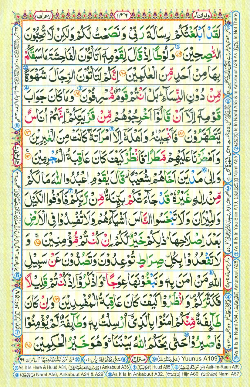 Read Al-Quran, Part / Chapter / Siparah 8 Page 146