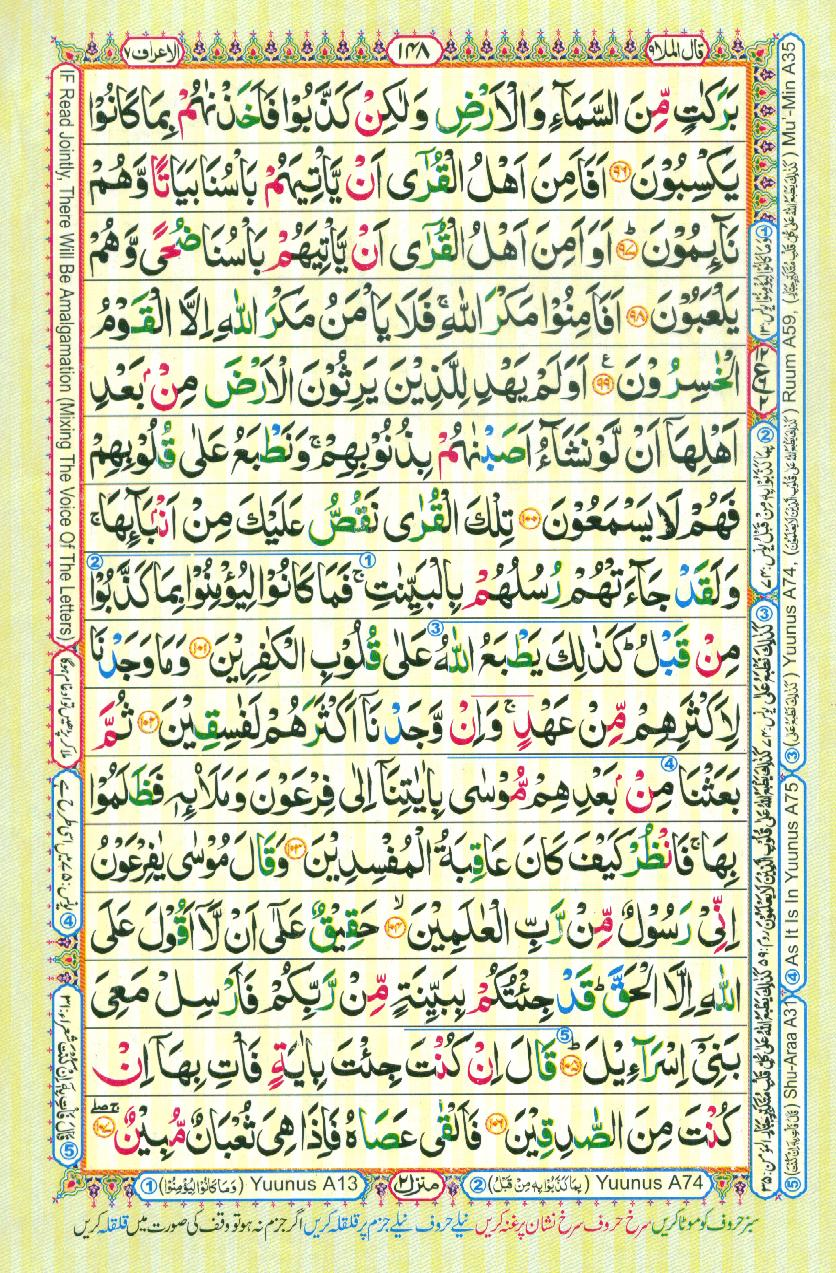 Read Al-Quran, Part / Chapter / Siparah 9 Page 148