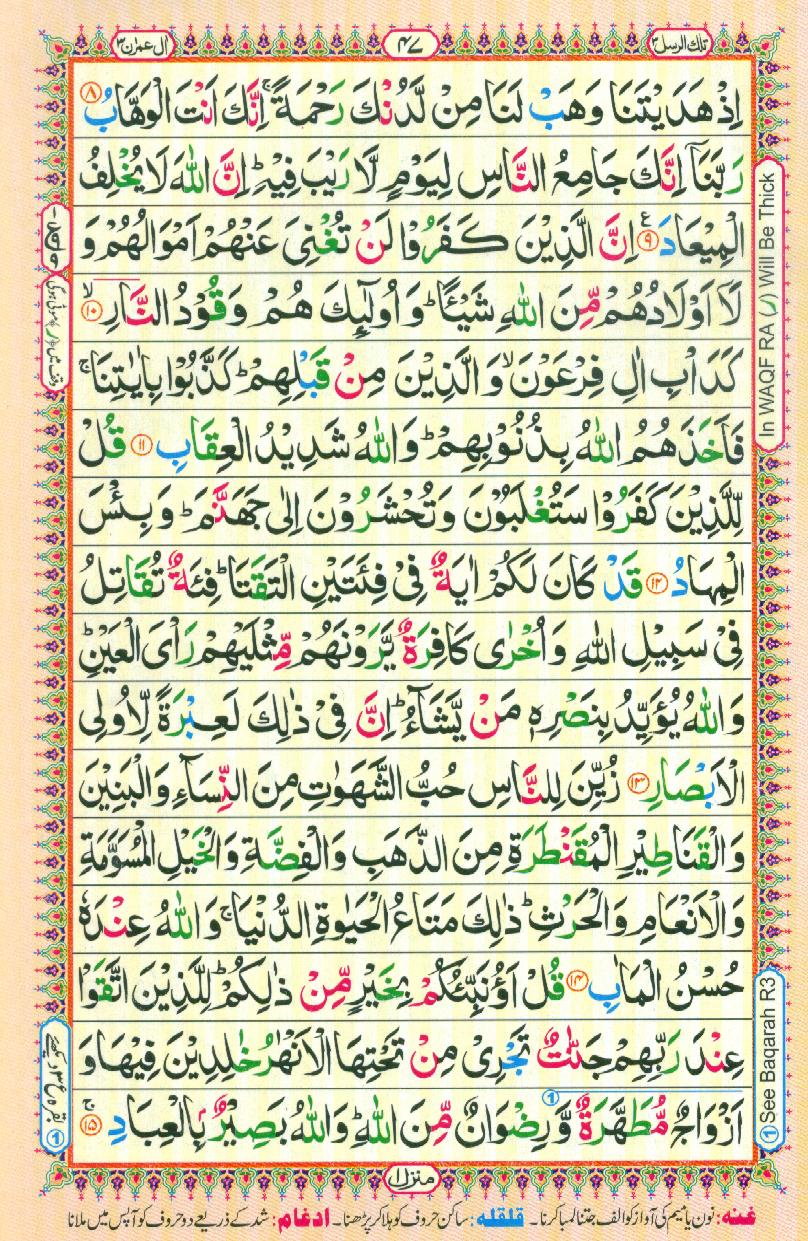 Read Al-Quran, Part / Chapter / Siparah 3 Page 47